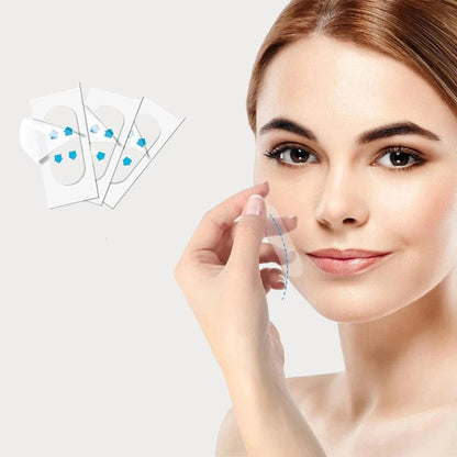 Tiras Lifting Facial Anti-Edad l 80 Unidades Transparentes